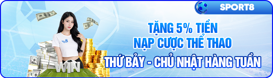 Tăng 5% Tiền